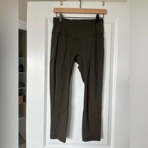 Women's Olive Green Leggings